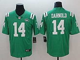 Nike Jets 14 Sam Darnold Green Vapor Untouchable Limited Jersey,baseball caps,new era cap wholesale,wholesale hats